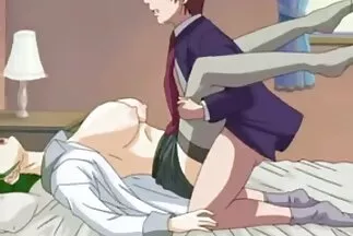 Một thành viên dài giữa xxx nhật bản ngực chọc một người phụ nữ xinh đẹp.